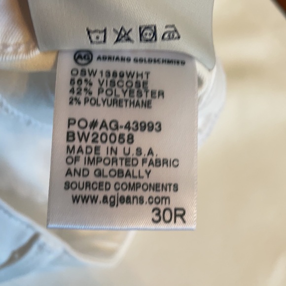 Legging Ankle in White by AG Adriano Goldschmied - Picture 4 of 6